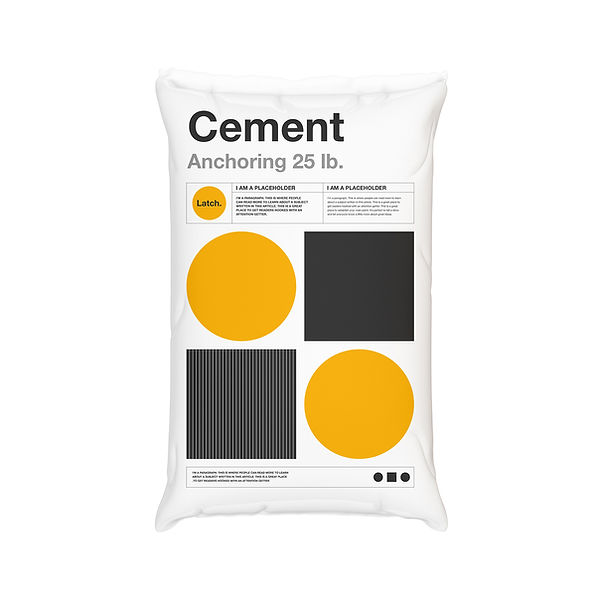 Anchoring Cement (25 Lb.)
